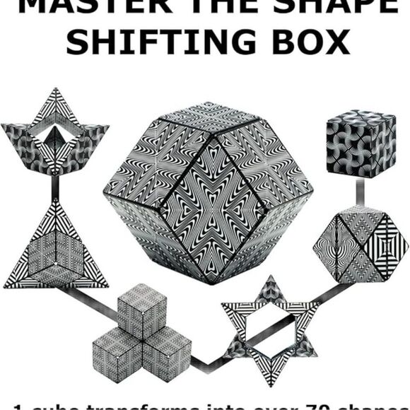 Shashibo Shape Shifting Box - Multicolored Creative Toy - Picture 6 of 10